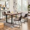 Kitchen Chairs with Backrest