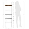 5-Tier Blanket Ladder Shelf