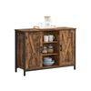 Industrial Brown Sideboard with Cabinet for Kitchen