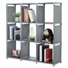 9 Cubes Bookshelf Closet