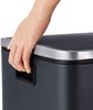 Gray Dual Trash Can with 2 Buckets