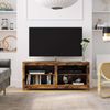 TV Stand with Open Shelves
