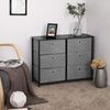 Black & Grey Chest of Drawers