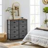 Rustic Vertical Dresser Drawer and Gray