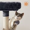 45.3-Inch Cat Condo with Scratching Post