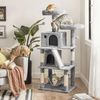61 Inches Cat Tree with Bed