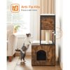 Cat Tree with Litter Box Enclosure