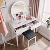 Round Mirror Dressing Table