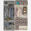 Set of 6 Non-Woven Storage Cubes with Double Handles
