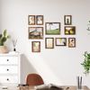 Picture Frames Rustic Brown