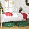 Set of 2 Green Wreath Storage Bag for Holiday