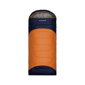 Sleeping Bag Navy Blue and Orange