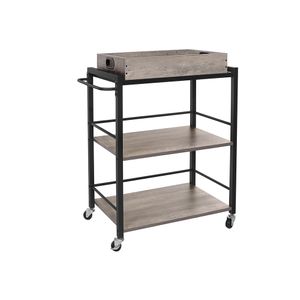 Universal Casters Serving Cart