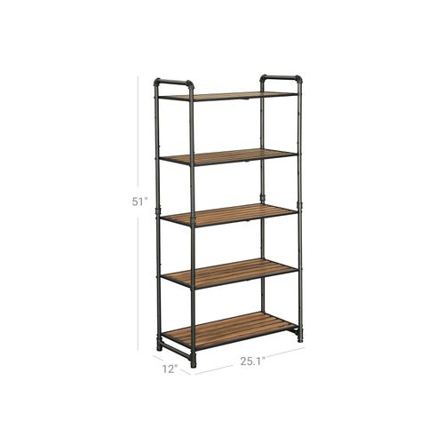 Adjustable Shelves Storage Rack Shelf Vasagle By Mics Adjustable Shelves Storage Rack, Adjustable Storage Shelves