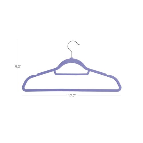Trousers 0.6 cm Thick and Space Saving SONGMICS Velvet Hangers Shirt Light Purple CRF21PL50 45 cm Wide for Coat Dress 50-Pack Ties Non-Slip Clothes Hanger with Rose Gold Colour Swivel Hook 