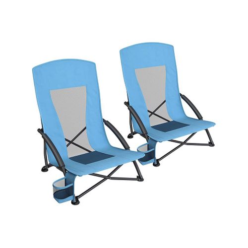 songmics beach chair portable