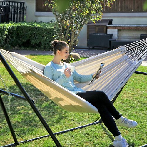 songmics hammock with stand