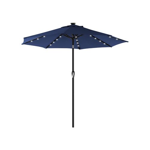 9ft Solar Patio Umbrella