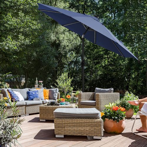 9ft solar patio umbrella