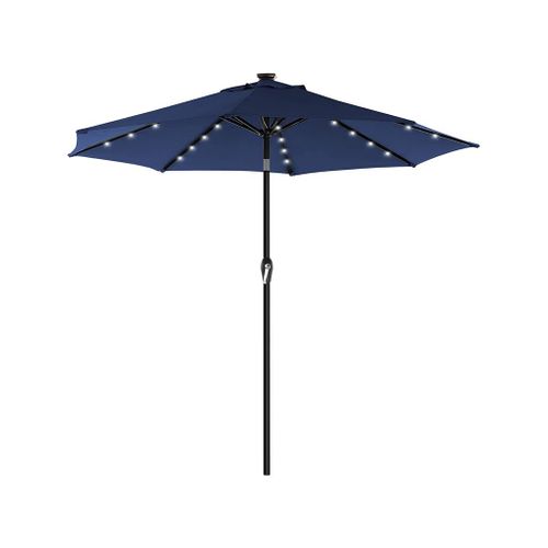 10ft Solar Patio Umbrella