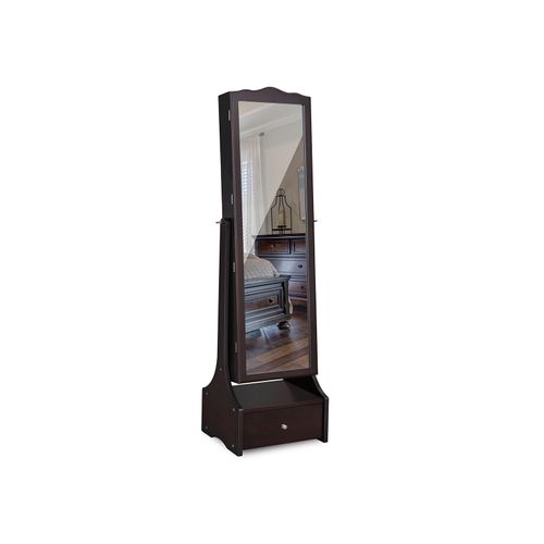 Jewelry Armoire With Led Light Makeup, Mirror Jewelry Armoire With Lights