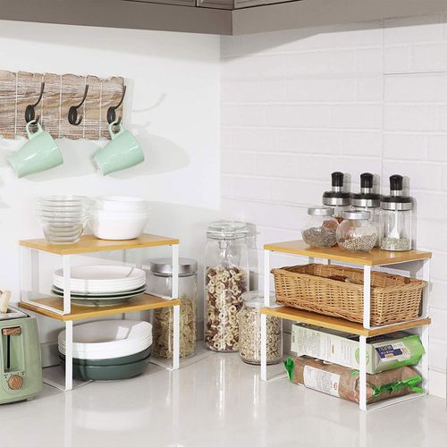 Kitchen   >>More counter space <<  Wood  Storage Canister Stackable 