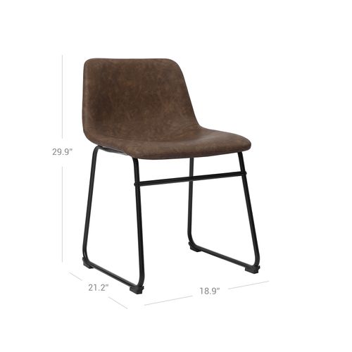 Kitchen Chairs with Backrest