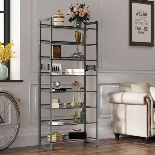 Stackable Shoe Storage Shelf Shoe Rack Songmics