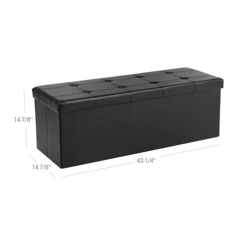 Featured image of post Collapsible Storage Ottoman Bench / Ultra collapsible storage ottoman measures: