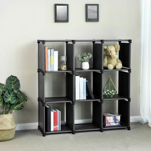9 Cubes Open Bookcase Cube Organizer, How To Build A 9 Cube Bookcase