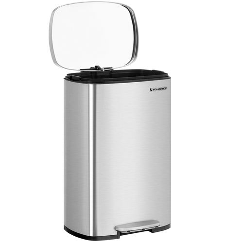 Steel Step-Open Trash Can | Home Storage & Organization | SONGMICS