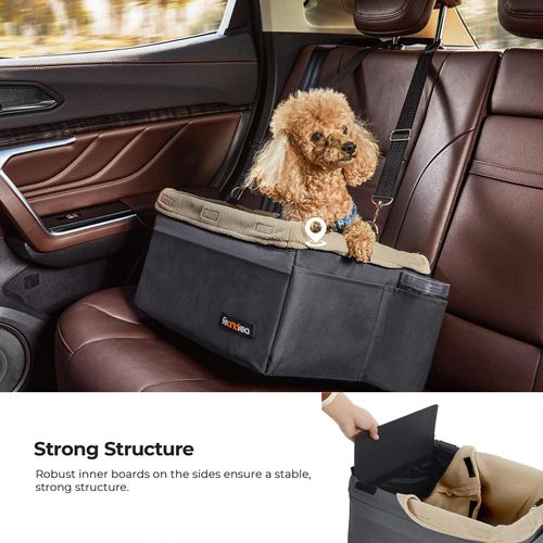 3 dog car seat