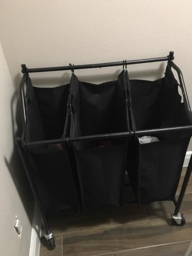 3 bag laundry sorter