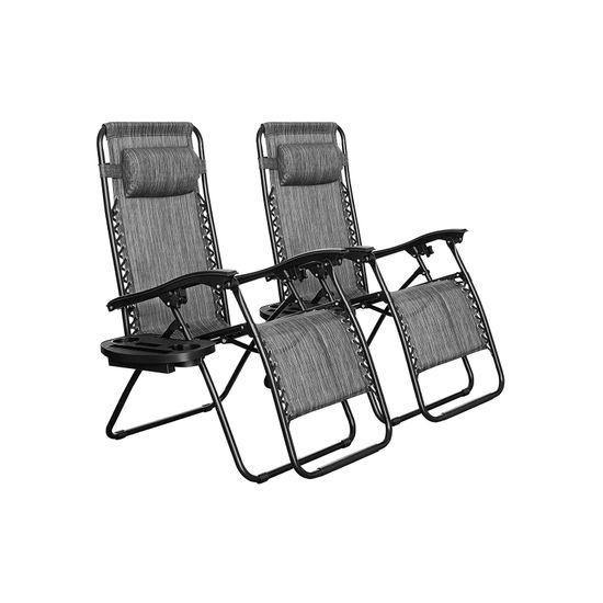 Patio Chaise Lounges Set