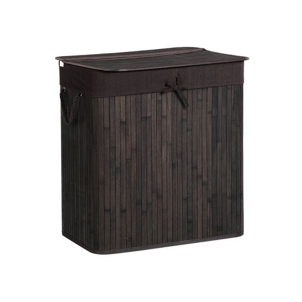 two section hamper