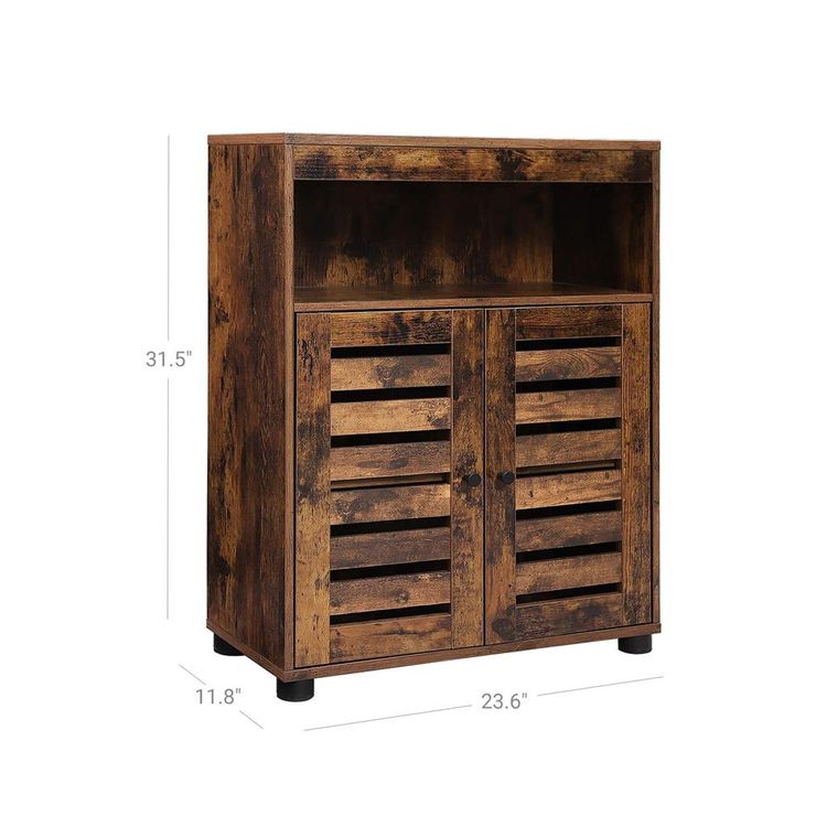 Industrial Storage Side Cabinet for Bathroom | Home Furniture | VASAGLE ...