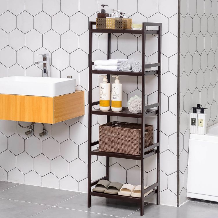 5 Tier Multifunctional Shelf Storage Shelf SONGMICS