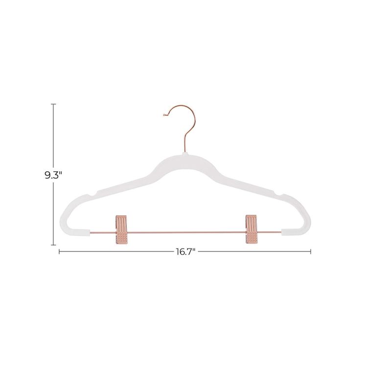 White 24Pack Coat Hangers for Sale Home Storage & Organization