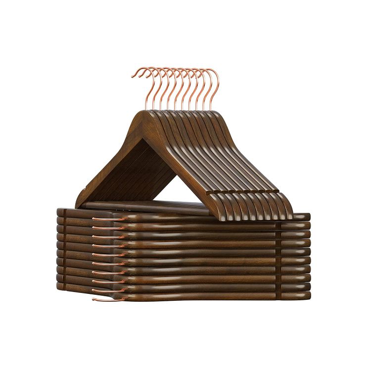 Wood Clothes Hangers for Suit on Sale | Home Storage & Organization ...