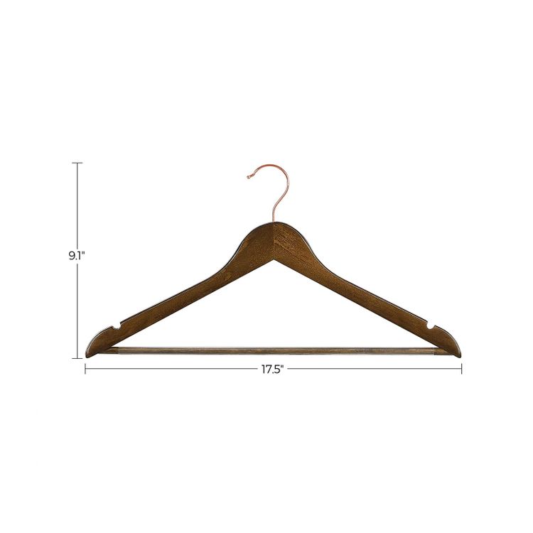 Wood Clothes Hangers for Suit on Sale Home Storage & Organization
