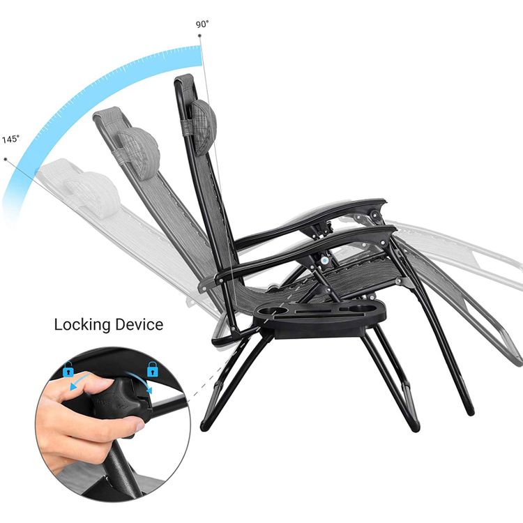 Patio Chaise Lounges Set