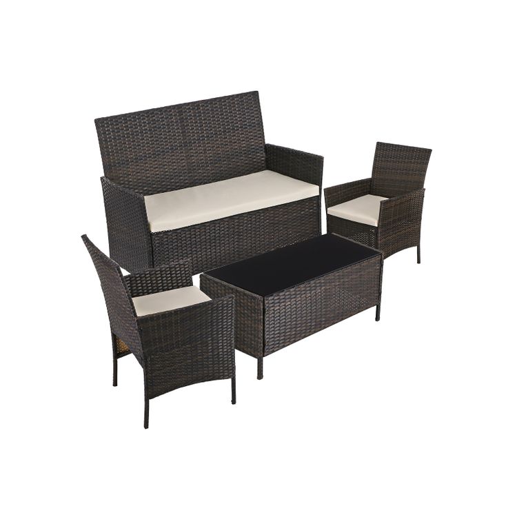 Polyrattan Garden Furniture Set