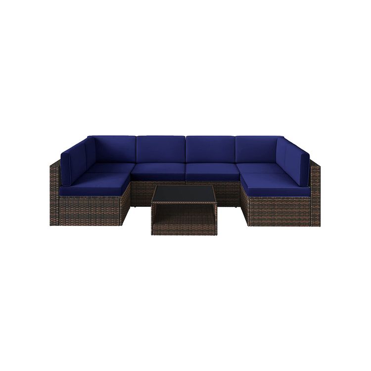 7-Piece Sectional Patio Sofa