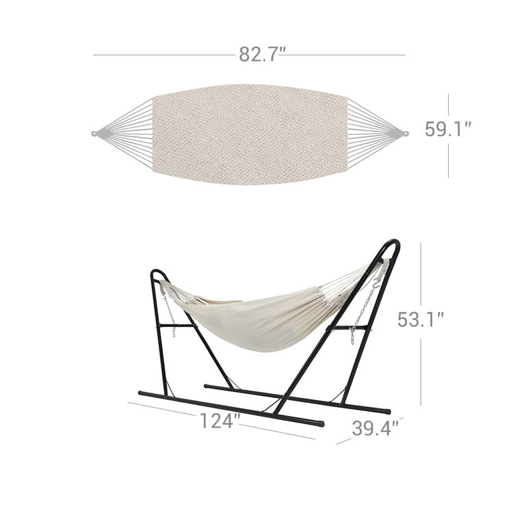 Double Hammock With Stand