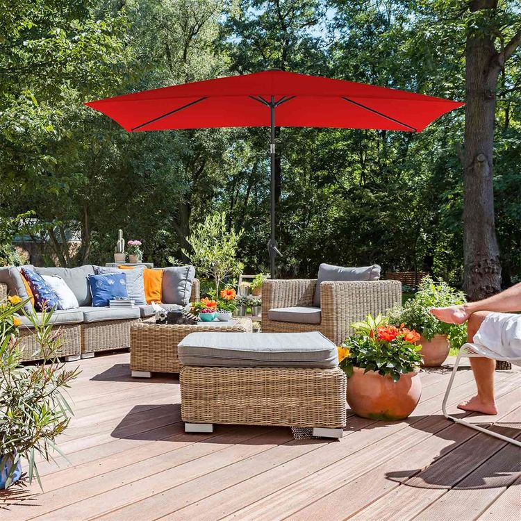 Rectangular Wide Table Umbrella