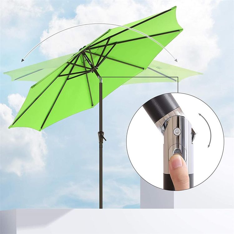 Crank Patio Umbrella | SONGMICS