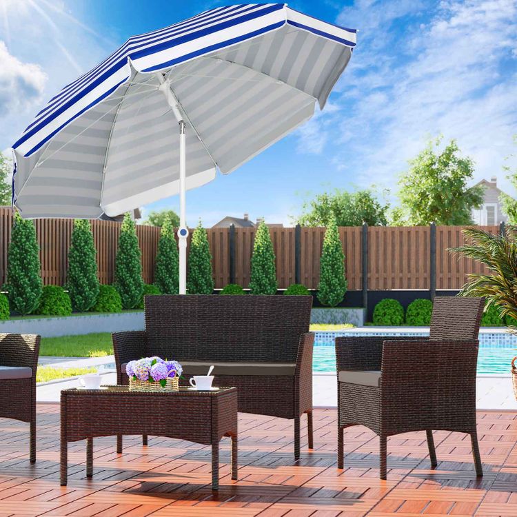 Tilt Mechanism Beach Umbrella