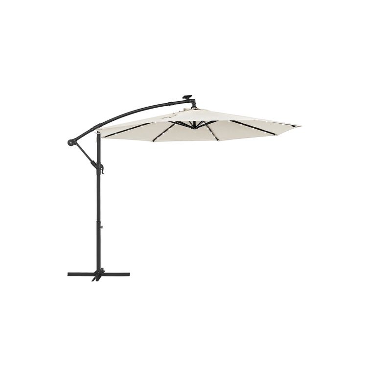 Cantilever Patio Umbrella with Lights SONGMICS