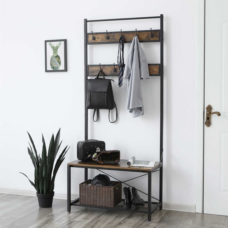 Industrial Coat Rack Coat Rack VASAGLE by SONGMICS