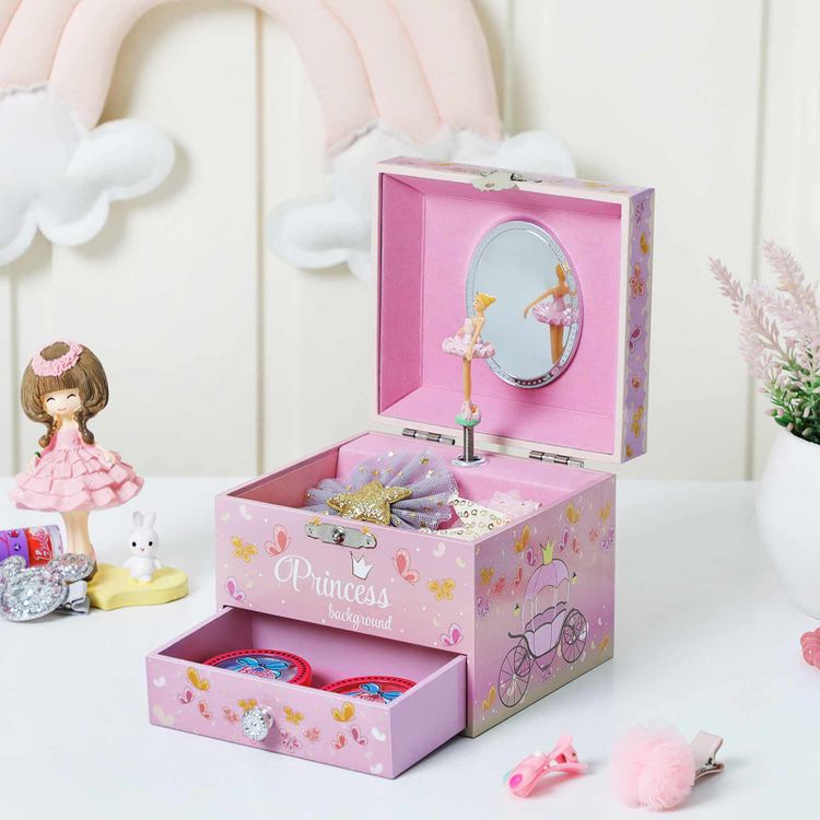 Elegant Princess Jewelry Box Jelwery Box SONGMICS